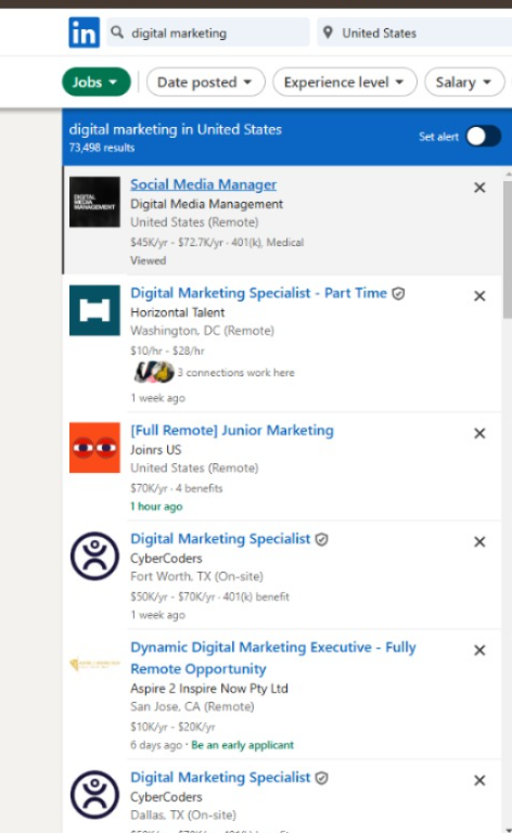 Personal Digital Marketing Course in USA