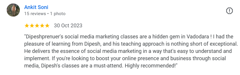 Digital marketing course in Gujrati - 9999